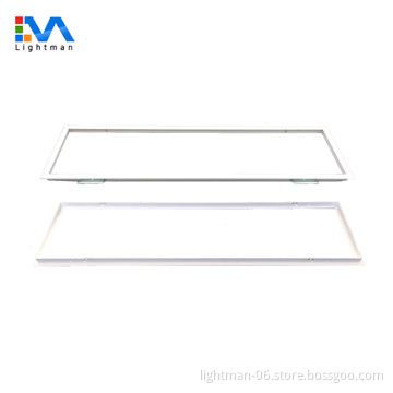 3000K 4000K 6000K Recessed Surface LED Ceiling Panel Light 295x1195 30x120 Black White Frame